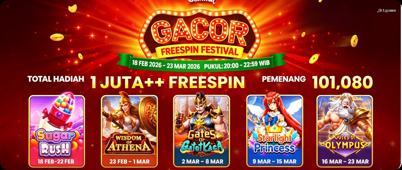 Login jktgame Sekarang Bonus Melimpah